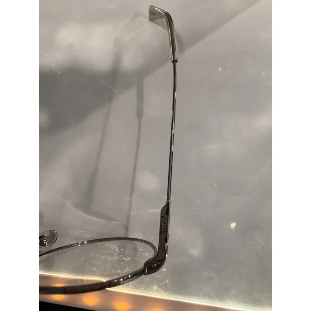 CELINE EYEGLASSES SILVER ROUND GLASSES CL50036U